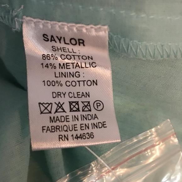 NEW SAYLOR Carraway Dress Aqua NWOT Size S - Picture 9 of 12